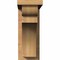 Ekena Millwork Yorktown Smooth Corbel w/Backplate, Western Red Cedar, 5 1/2"W x 14"D x 14"H COR06X14X14YOR01SWR - alternate 3